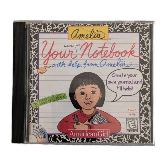 Vintage - American Girl Your Notebook With Help from Amelia | CD-ROM - Picture 1 of 4